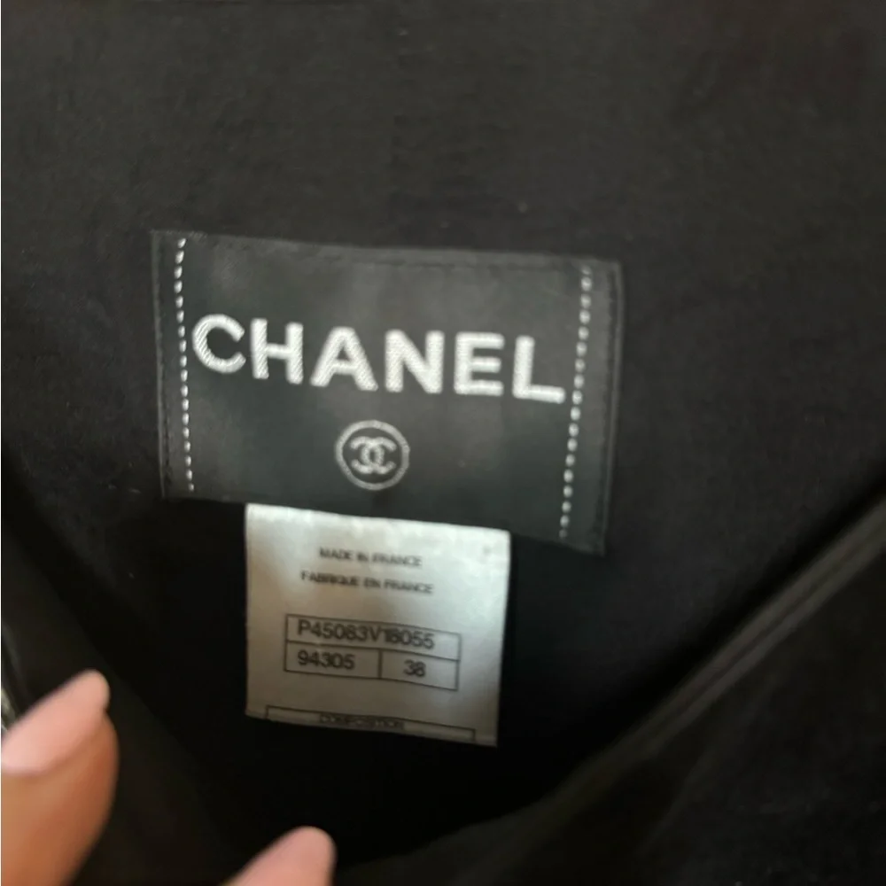 Chanel Black Jacket Runway 38 US 6